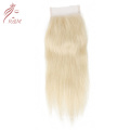 Factory Price Remy Virgin 613 Blonde Human Hair Weave with Closure